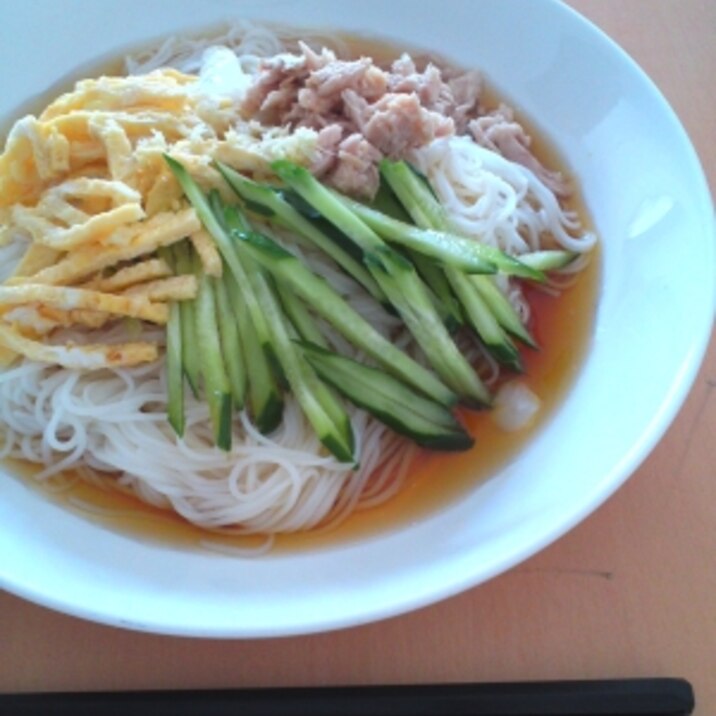 さっぱり素麺♪